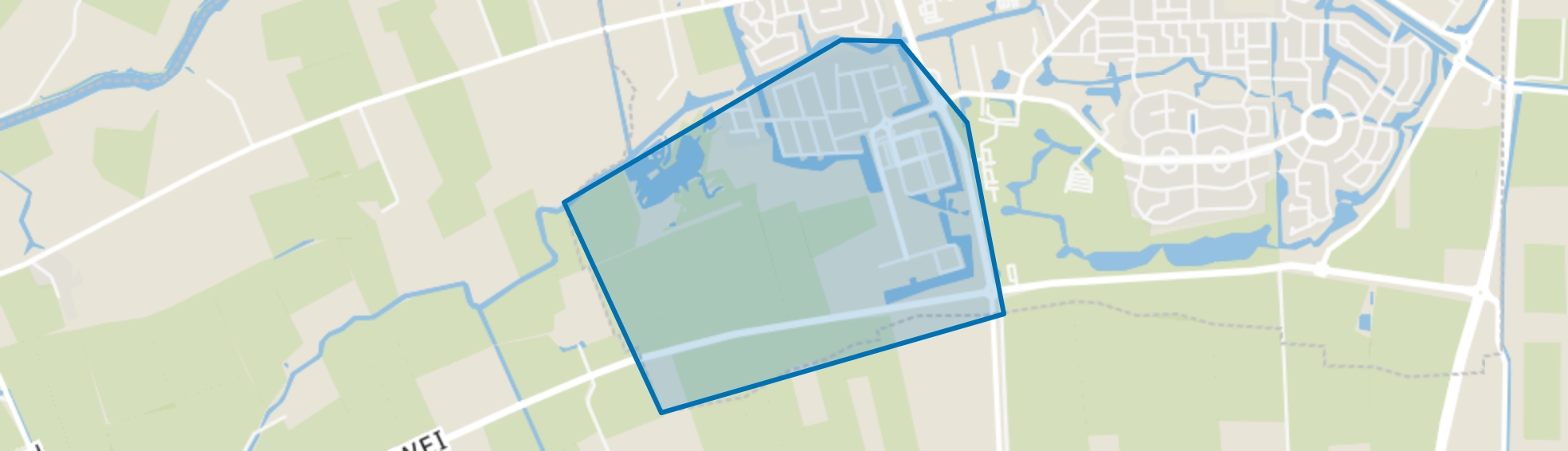 De Trije Terpen, Dokkum map