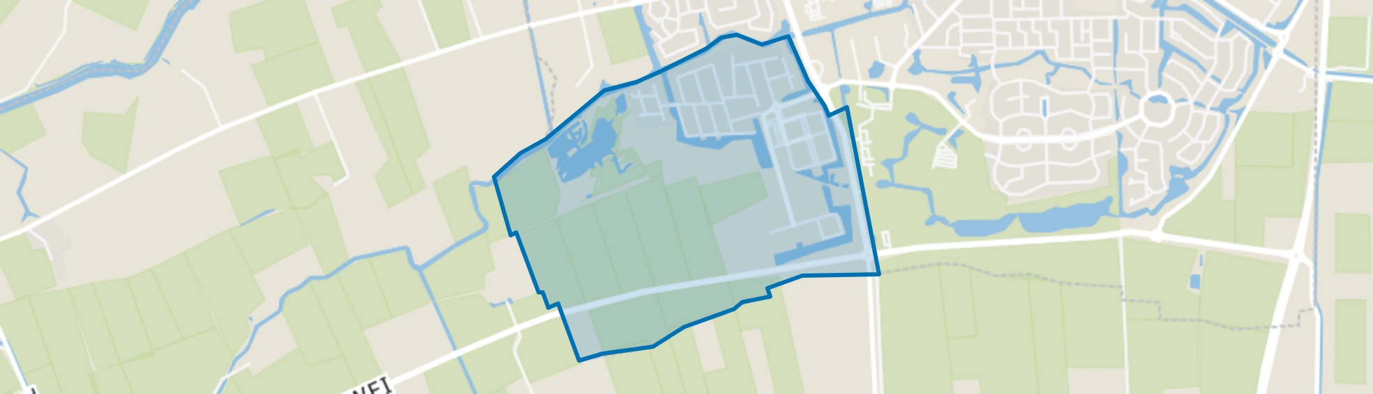 De Trije Terpen, Dokkum map