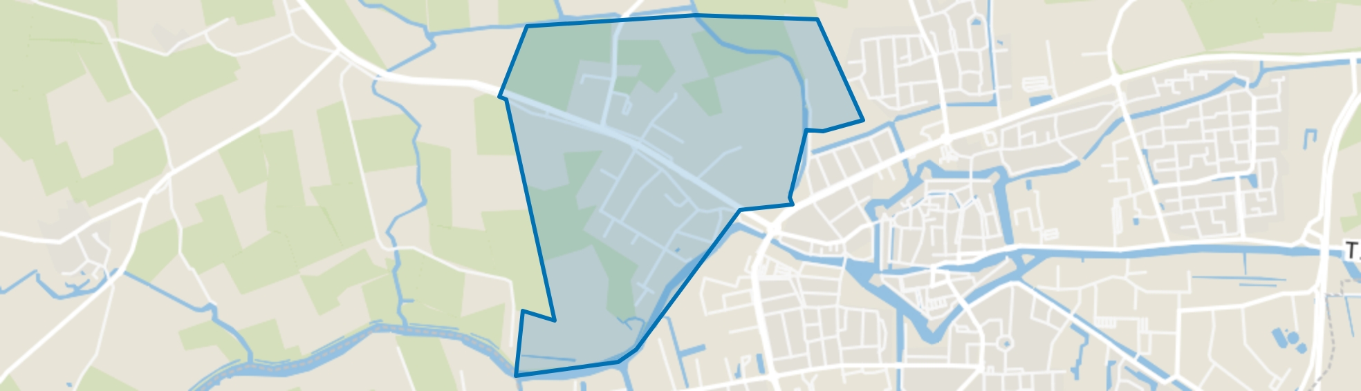 Dokkum Betterwird, Dokkum map