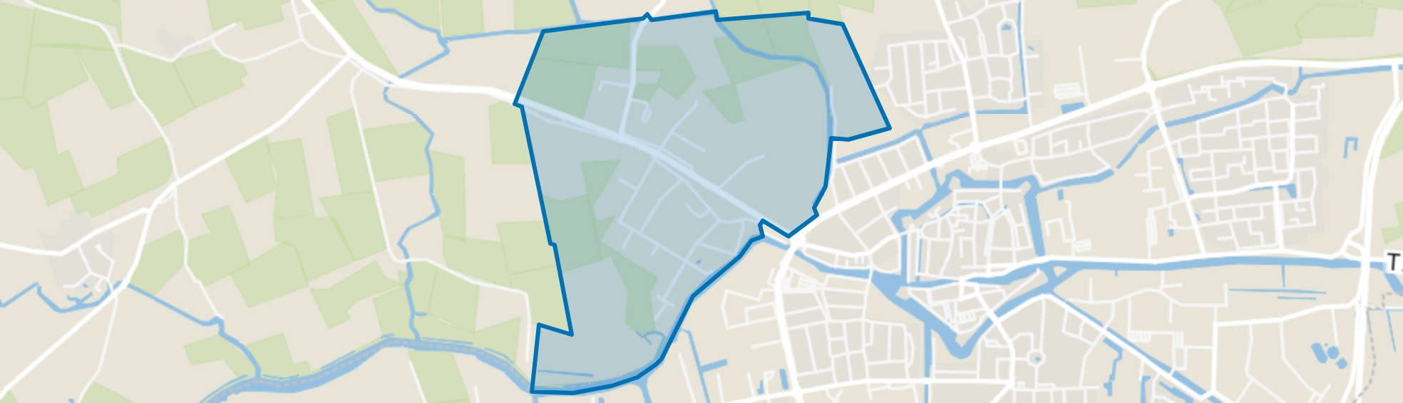 Dokkum Betterwird, Dokkum map