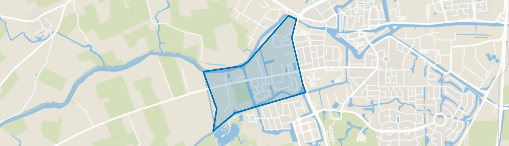 Dokkum De Woudhorne, Dokkum map