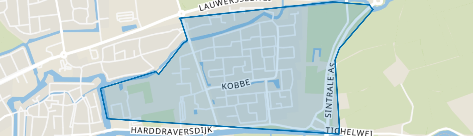 Dokkum Fugellan, Dokkum map
