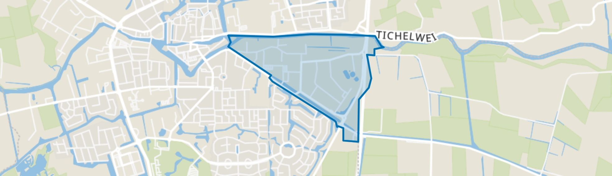 Dokkum Hogedijken, Dokkum map