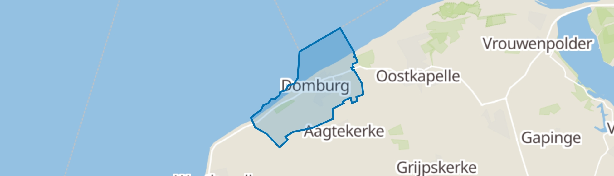 Domburg map