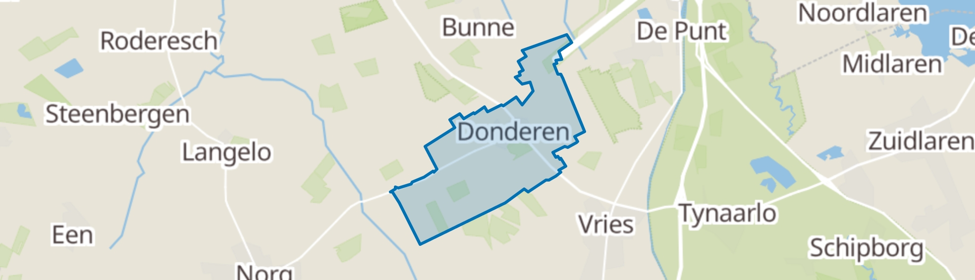 Donderen map