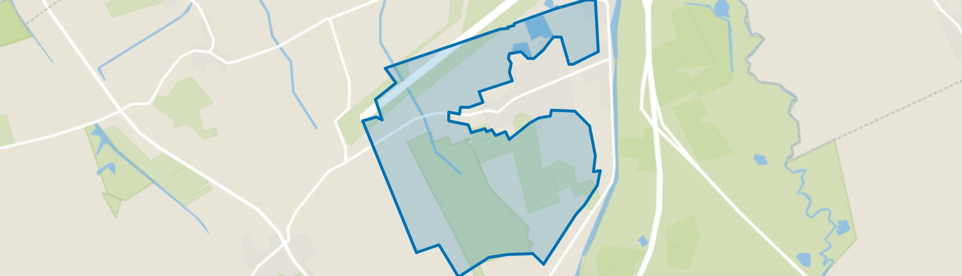 Verspreide huizen Yde, Donderen map