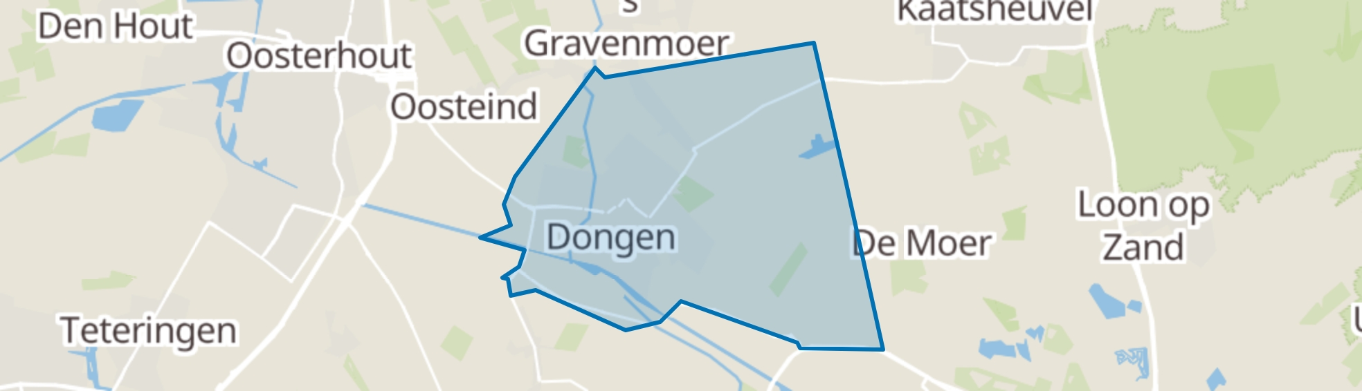 Dongen map