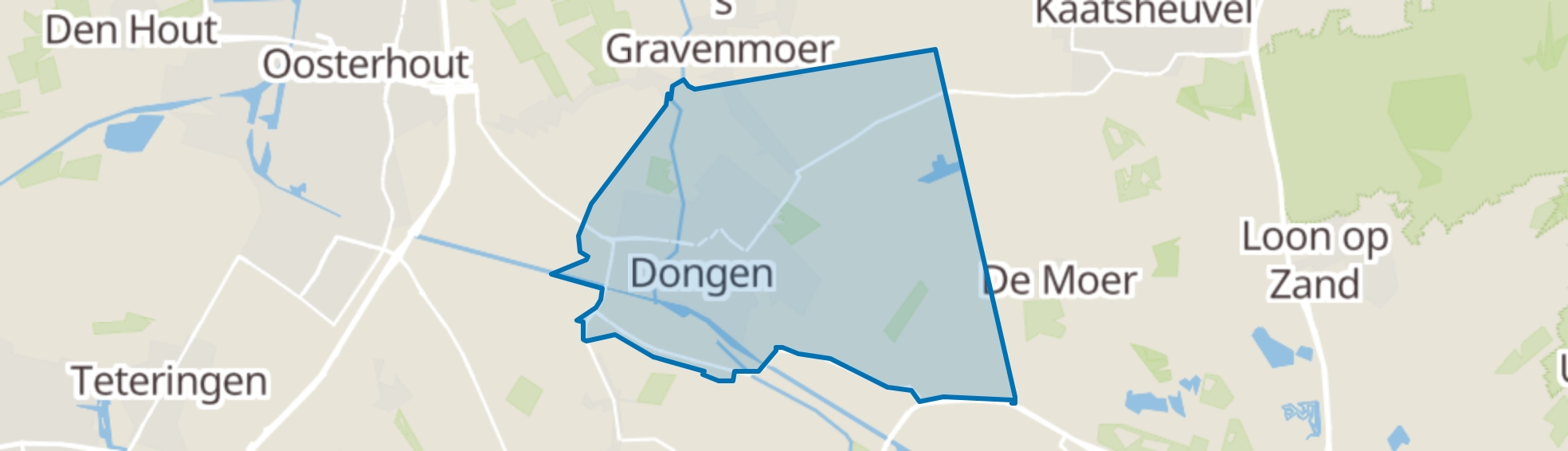 Dongen map