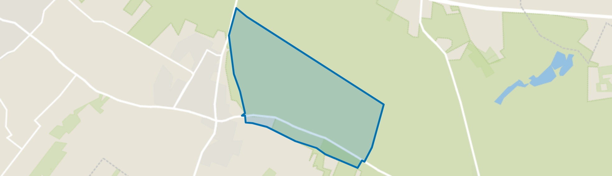 Doorn - Kaapse Bossen, Doorn map