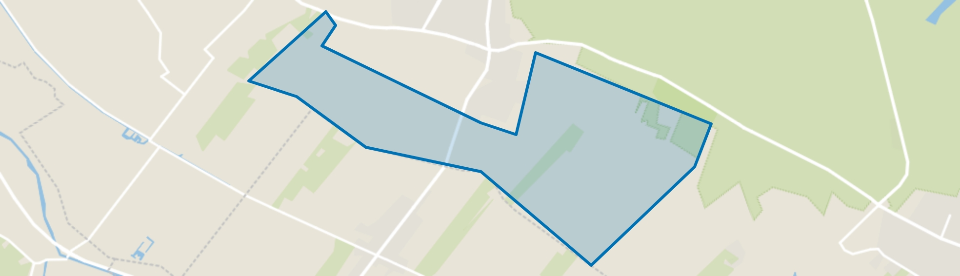 Verspreide huizen in het Lage Land, Doorn map