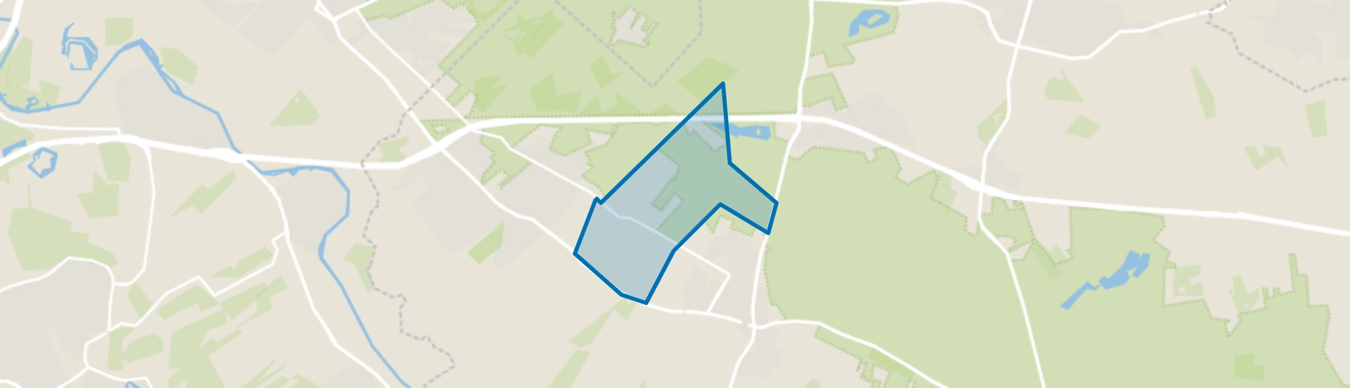 Verspreide huizen op de Heuvelrug-West, Doorn map