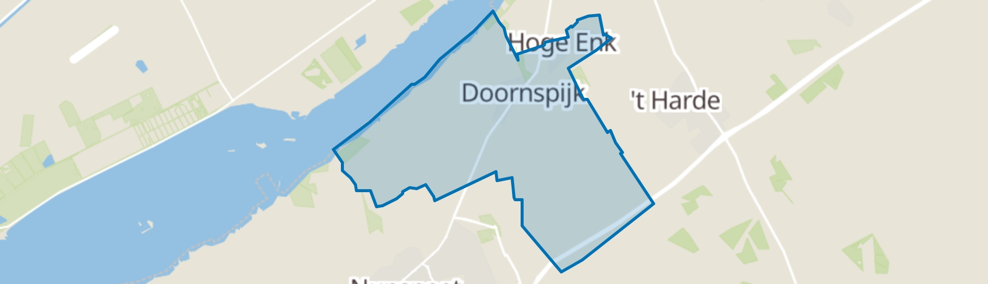 Doornspijk map