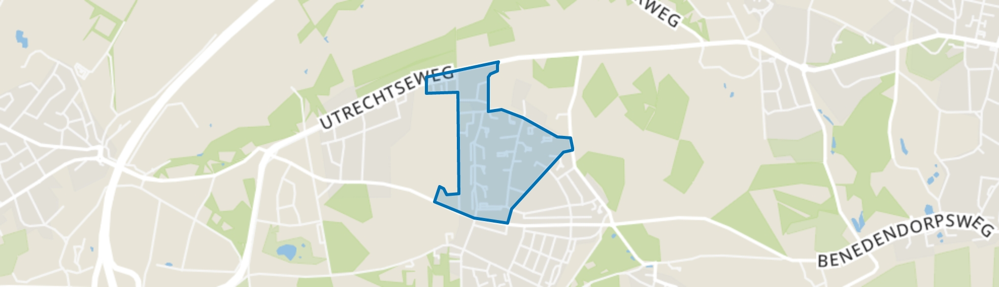 Clusterwoningen, Doorwerth map