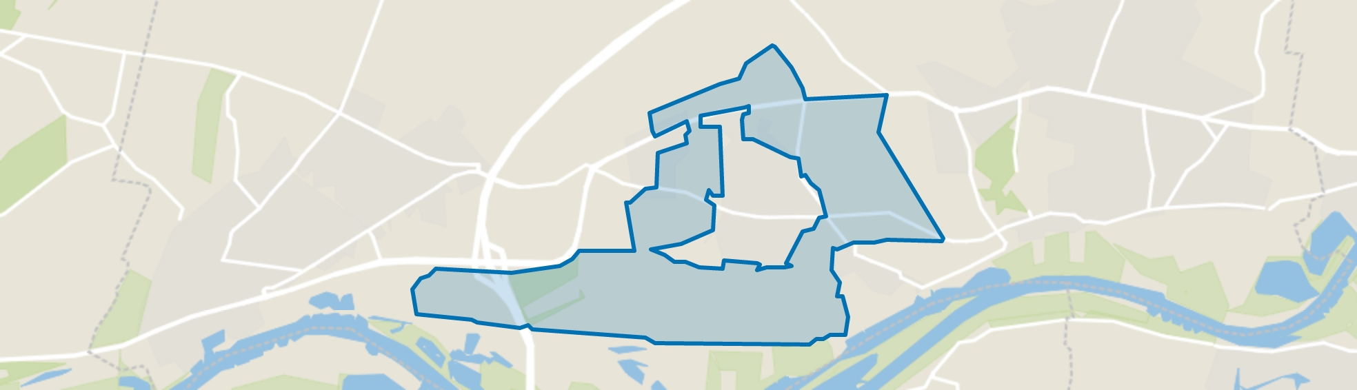 Doorwerthse Bossen, Doorwerth map