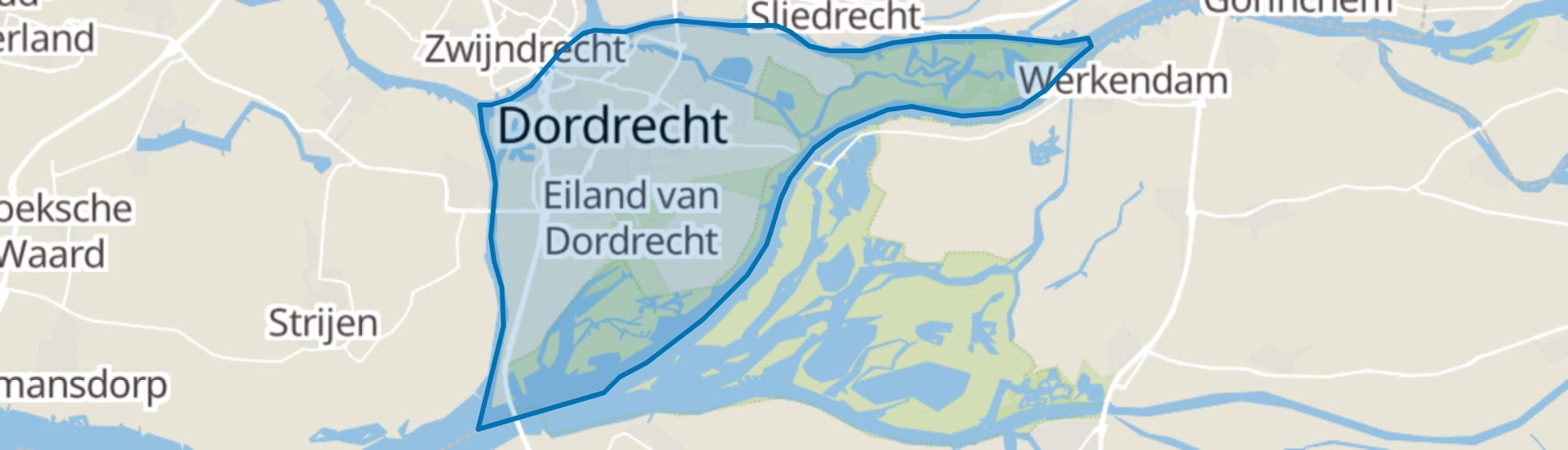 Dordrecht map