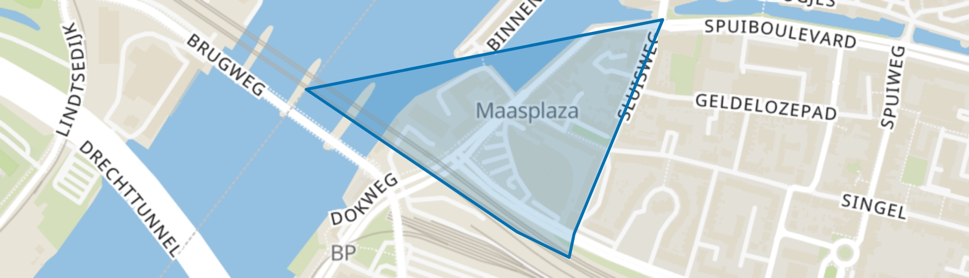 Achterhakkers en omgeving, Dordrecht map