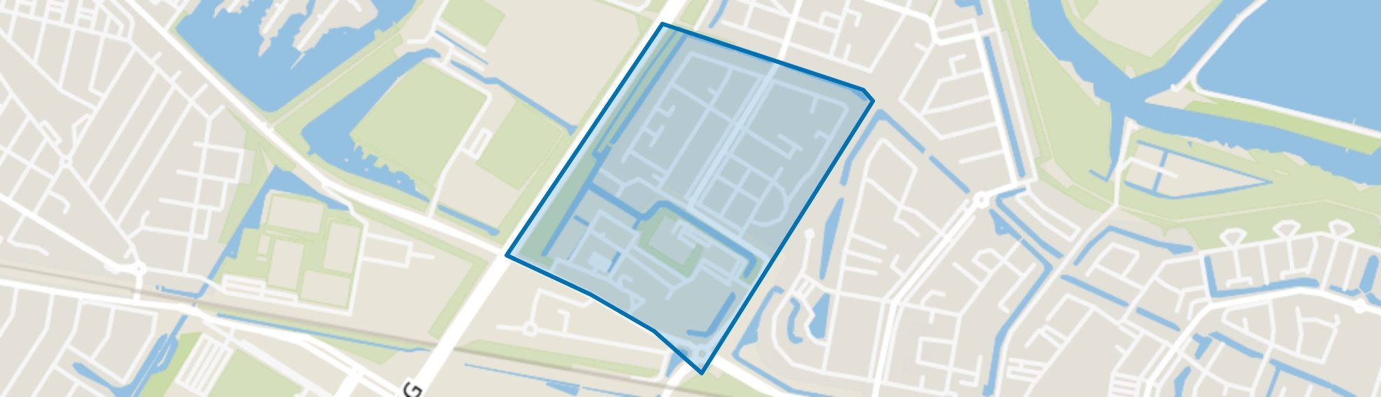 Amazone en omgeving, Dordrecht map