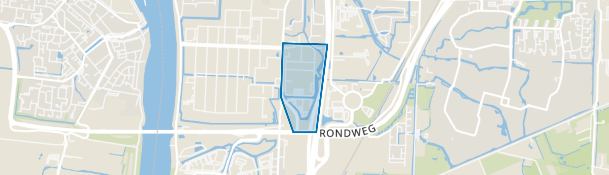 Amstelwijck-West, Dordrecht map