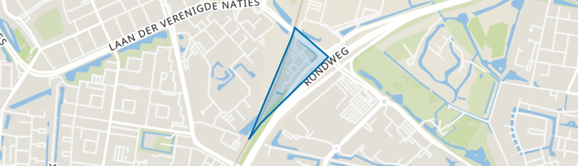Bastion locatie, Dordrecht map