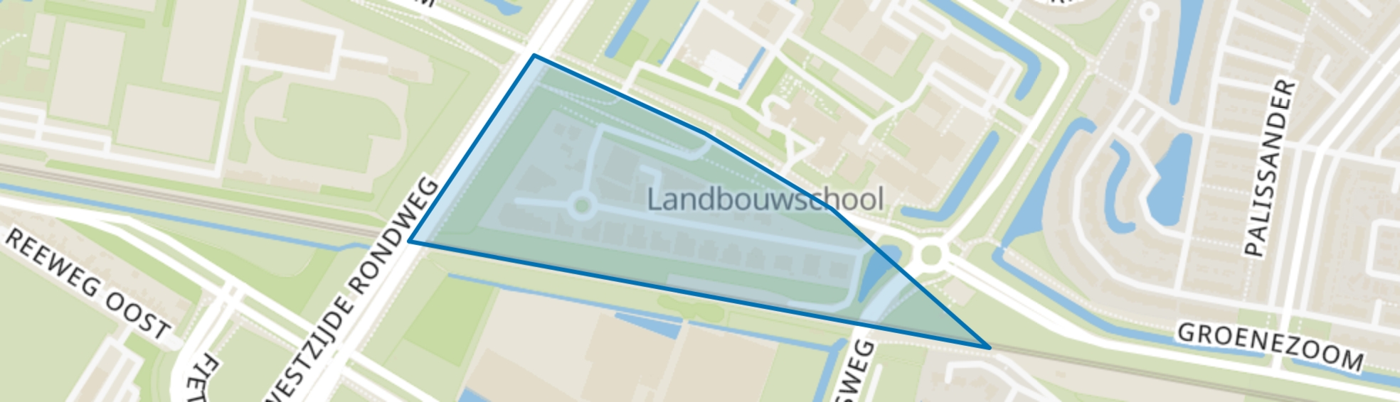 Bedrijventerrein Groene Zoom, Dordrecht map