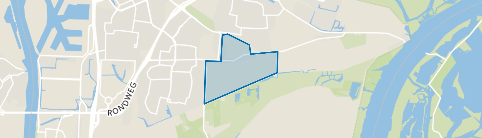 Belthure Park, Dordrecht map