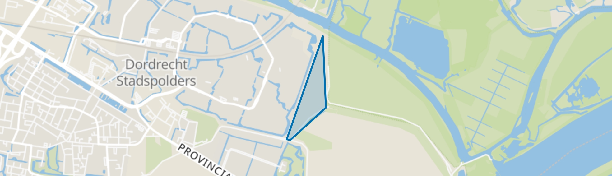 Bildersteeg en omgeving, Dordrecht map