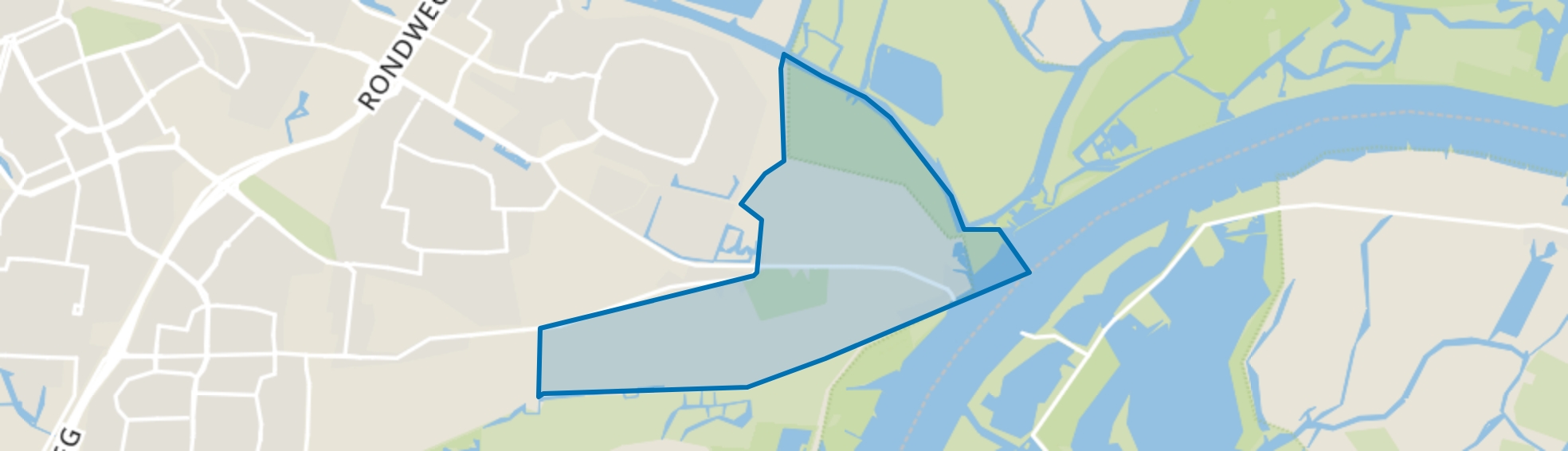 Bovenpolder, Dordrecht map