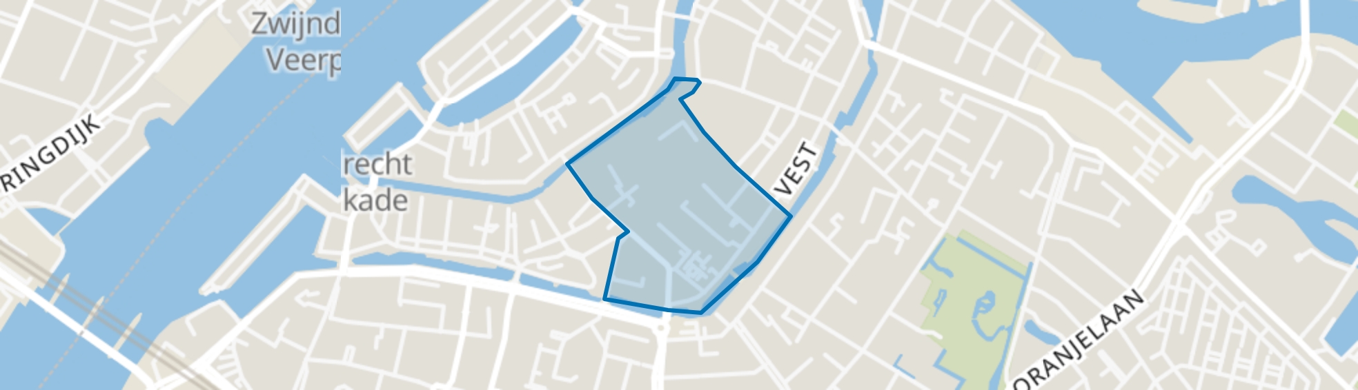 Centrum, Dordrecht map