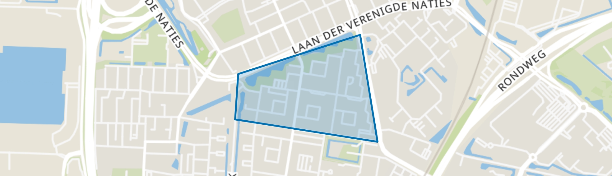 Crabbehof-Noord, Dordrecht map
