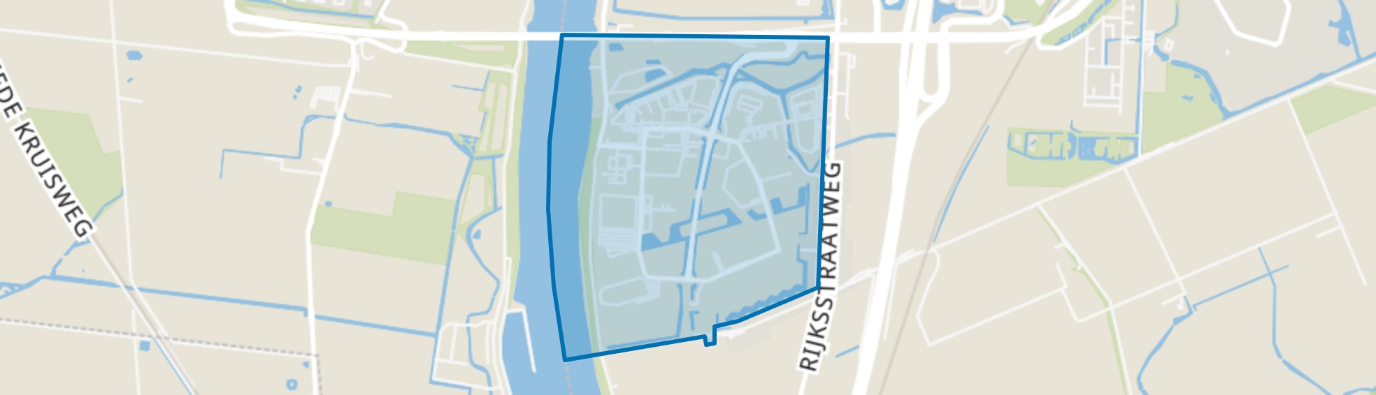 Dordtse Kil III, Dordrecht map
