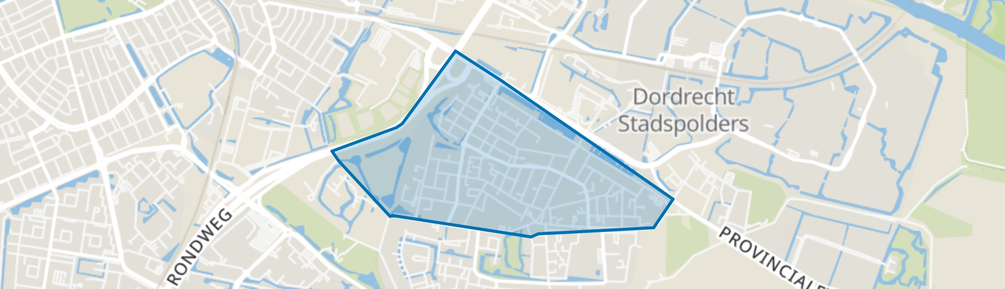 Dubbeldam-Noord, Dordrecht map