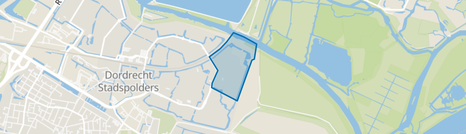 Johanna Naber-erf en omgeving, Dordrecht map