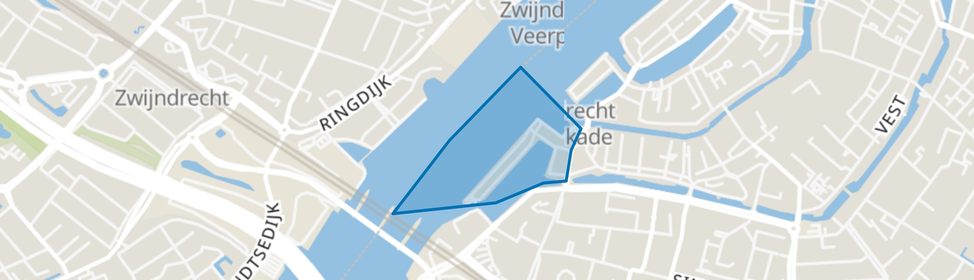 Kalkhaven, Dordrecht map