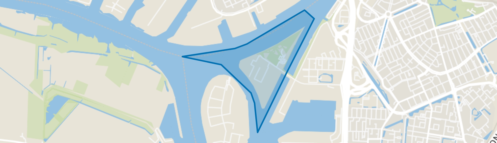 Krabbegors, Dordrecht map