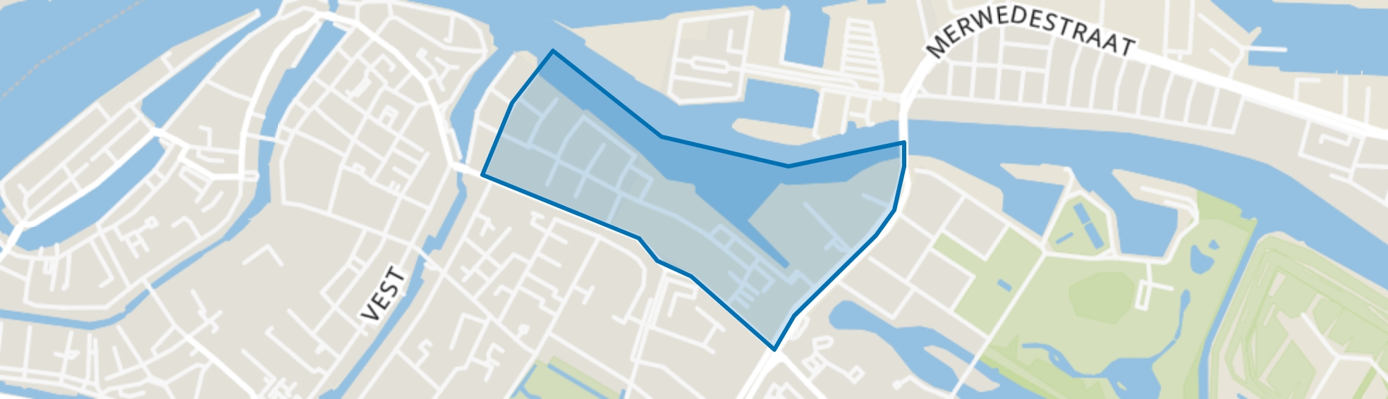 Lijnbaan, Dordrecht map