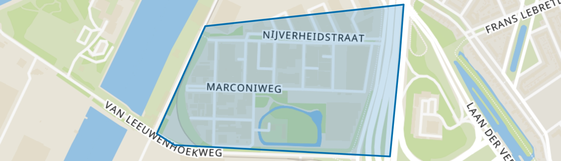 Louterbloemen, Dordrecht map