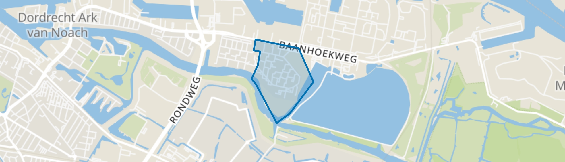 Merwedepolder-Oost, Dordrecht map