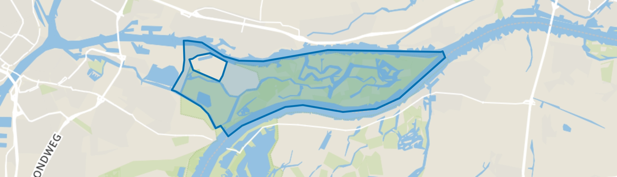 Merwelanden, Dordrecht map