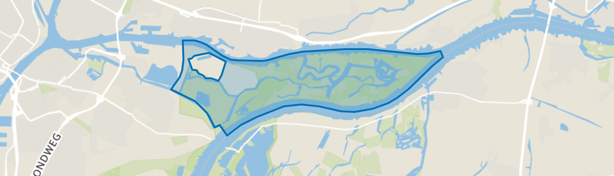 Merwelanden, Dordrecht map