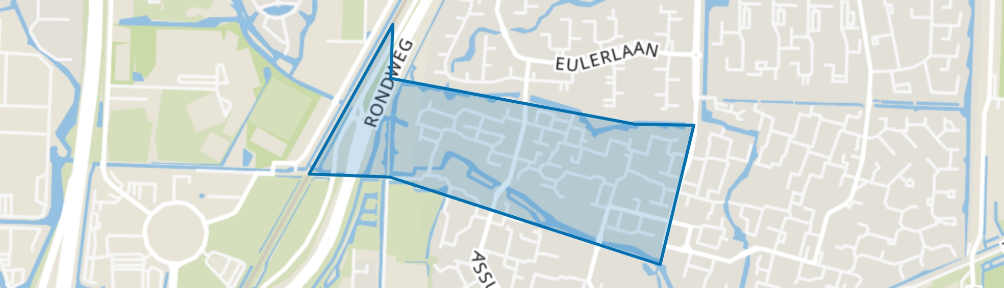 Mildenburg en omgeving, Dordrecht map