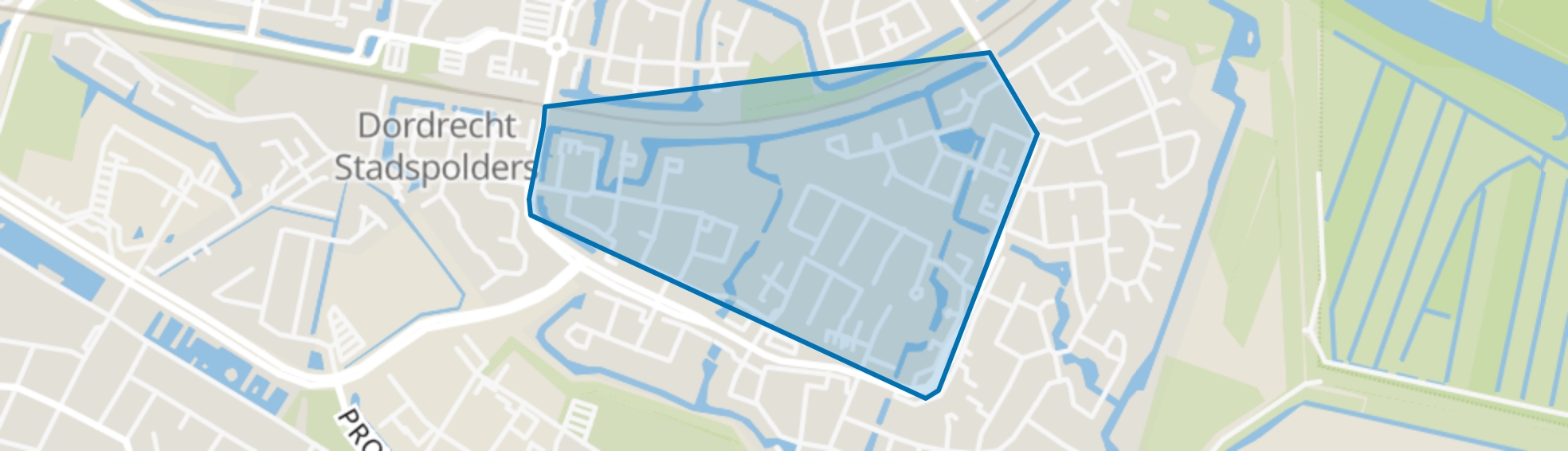 Pearl Buck-erf en omgeving, Dordrecht map