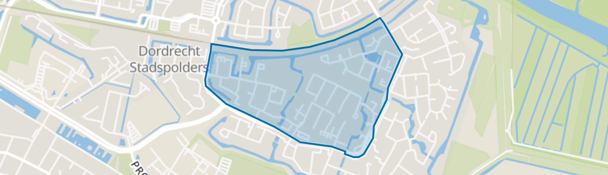 Pearl Buck-erf en omgeving, Dordrecht map