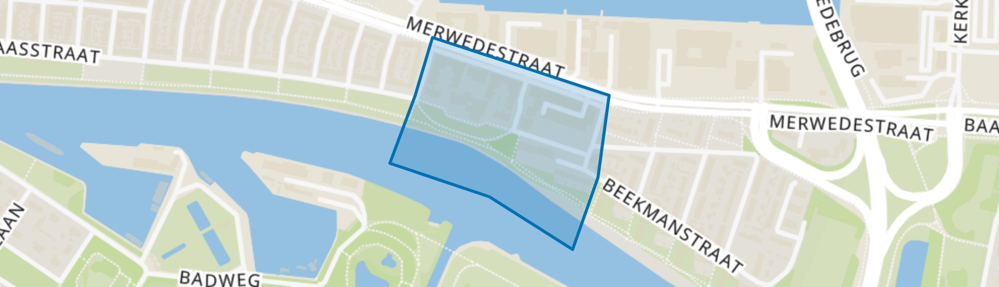 Plein 1940-1945 en omgeving, Dordrecht map