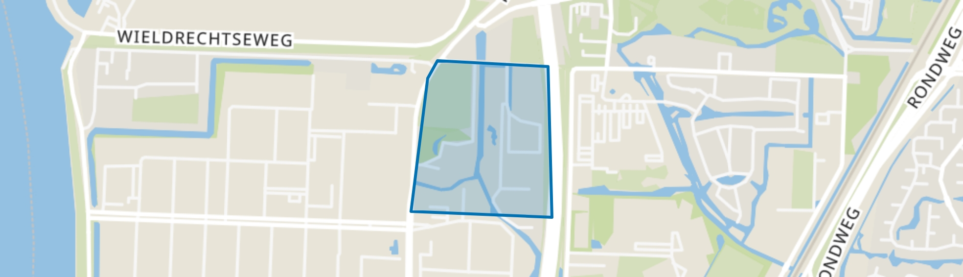 Schotman terrein, Dordrecht map