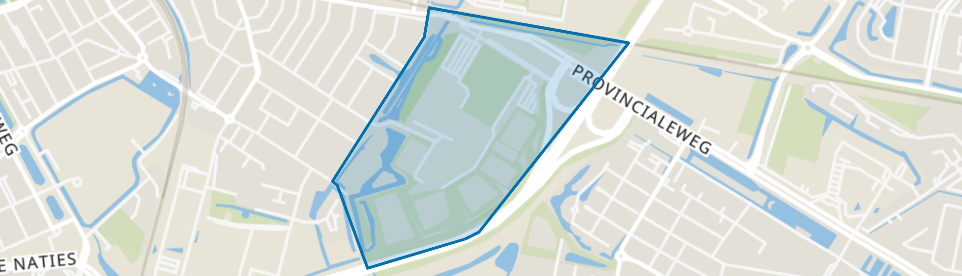 Sportterrein Krommedijk, Dordrecht map