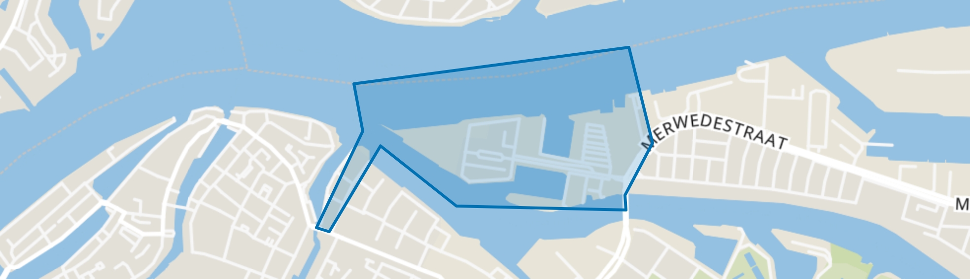 Stadswerven, Dordrecht map