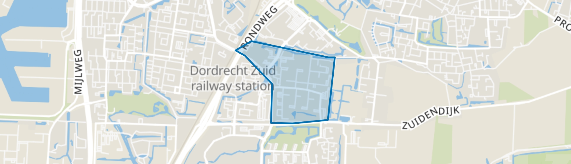 Sterrenburg 1-Oost, Dordrecht map