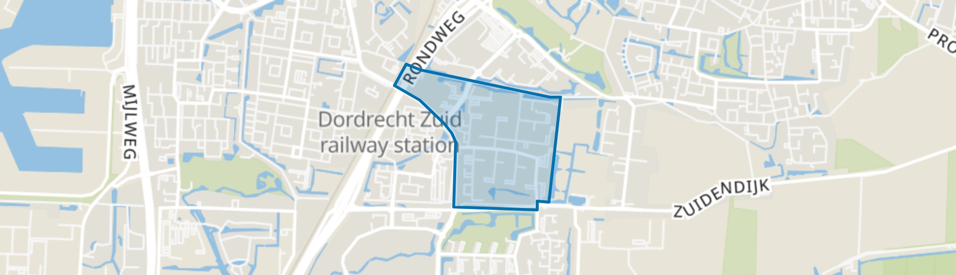 Sterrenburg 1-Oost, Dordrecht map