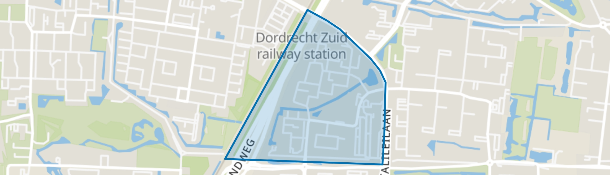 Sterrenburg 1-West, Dordrecht map