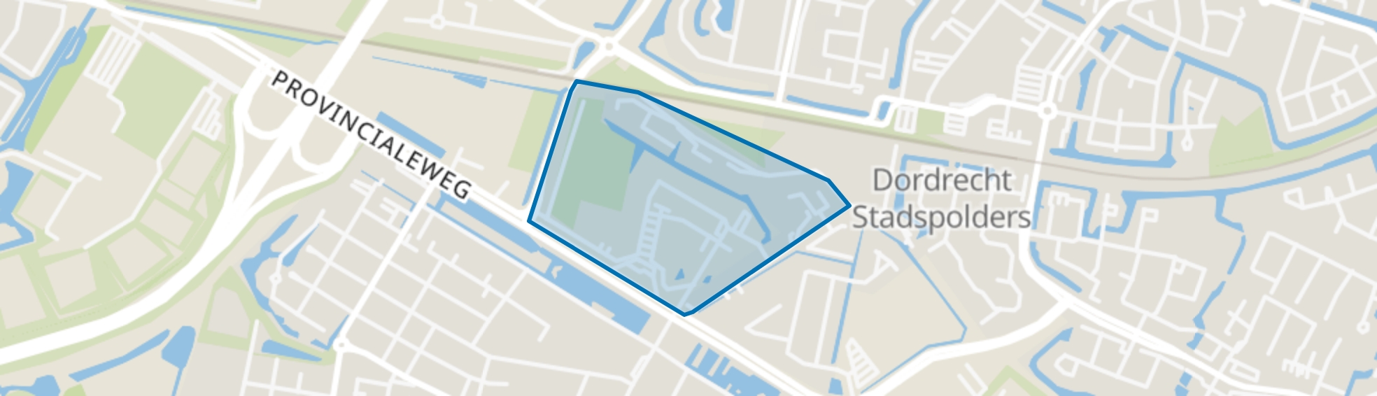 Vissersdijk-Beneden, Dordrecht map